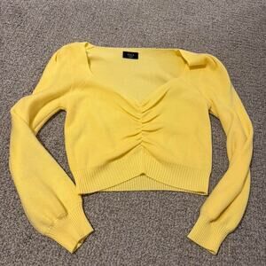 Yellow vici collection long sleeve